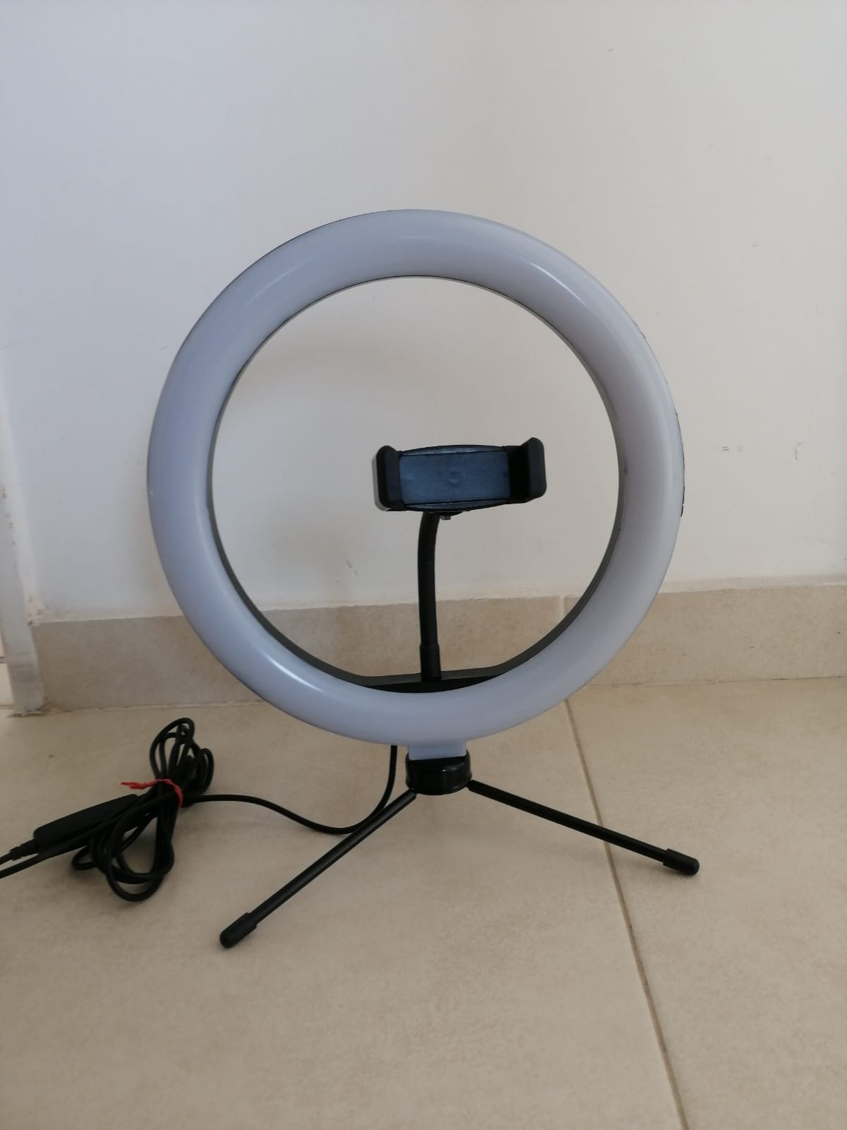 Aro Luz Led con soporte escritorio